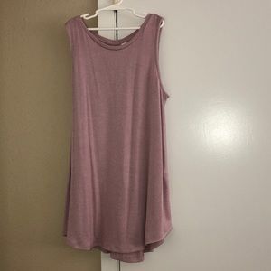 Sleeveless Pink Shirt